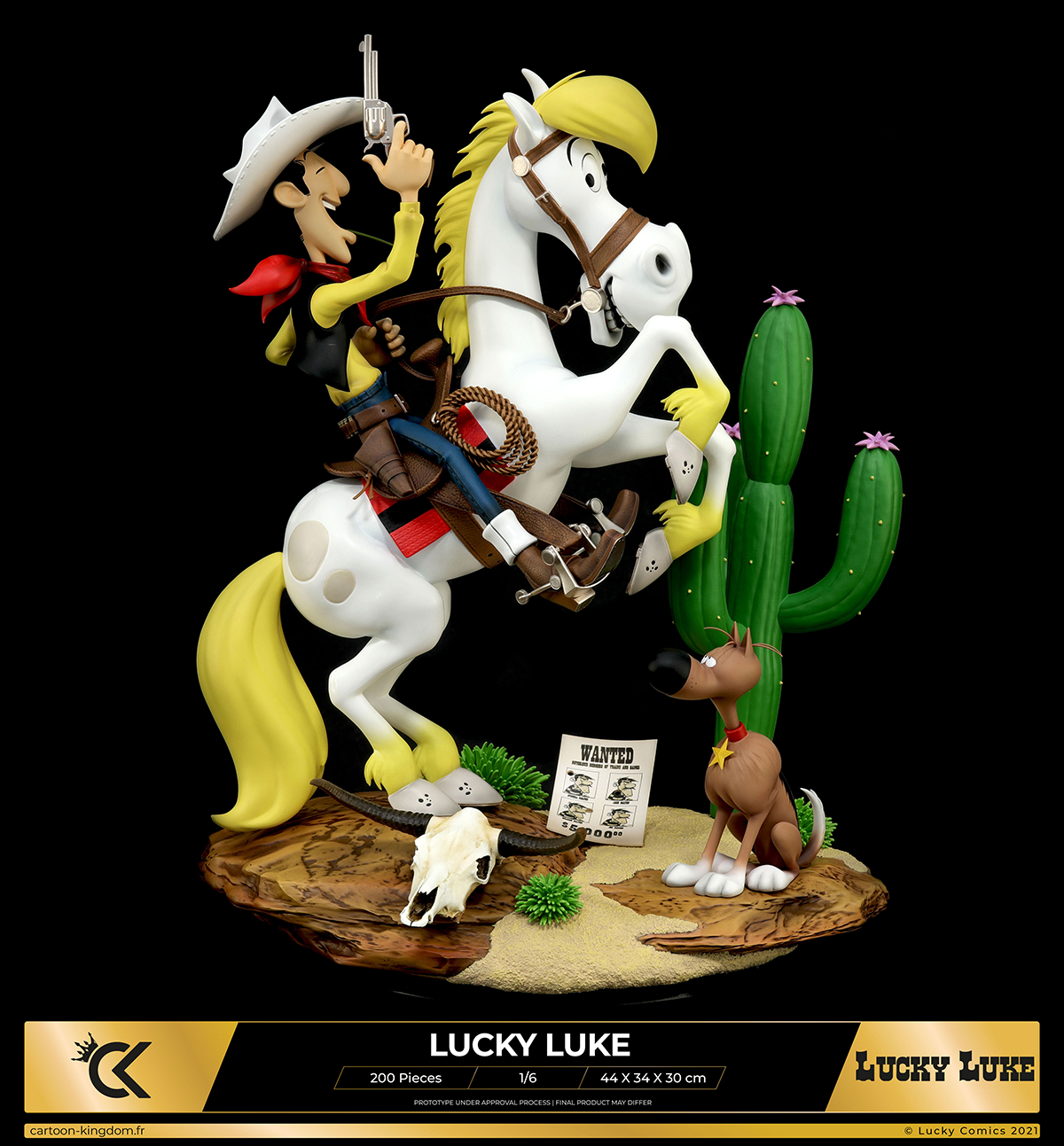 Lucky Luke - Verre à moutarde Ducros - Rantanplan Lucky Luke - Verre à moutarde Ducros - Rantanplan