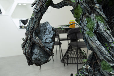 LOTR: The Two Towers - Treebeard w/ Merry & Pippen 1/4 Scale Statue