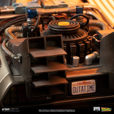 Back to the Future - DeLorean Set Regular Version Art Scale 1/10