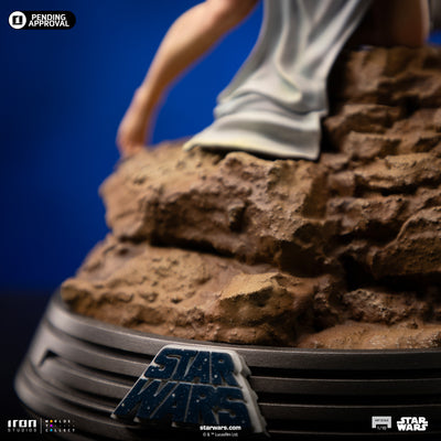 Luke & Leia Movie Poster Deluxe Art Scale 1/10