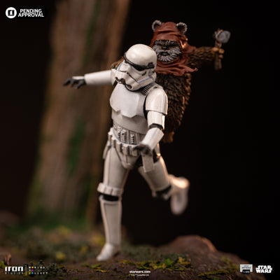 ROTJ - AT-ST and Chewbacca Demi Scale 1/20