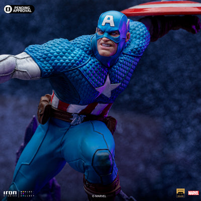 Infinity Gauntlet Diorama - Captain America Deluxe Art Scale 1/10
