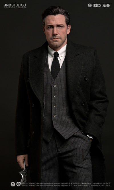 Justice League (2017) - Batman & Bruce Wayne 1/3 Scale Statue Set