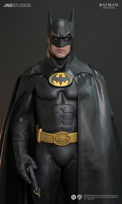 Batman Returns: Batman & Bruce Wayne With Bust 1/3 Scale Statue SET by JND Studios