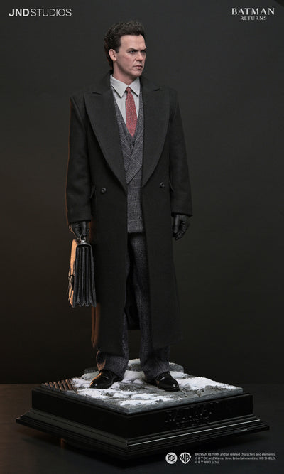 Batman Returns: Batman & Bruce Wayne With Bust 1/3 Scale Statue SET by JND Studios