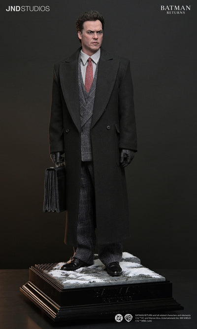 Batman Returns: Batman & Bruce Wayne With Bust 1/3 Scale Statue SET by JND Studios