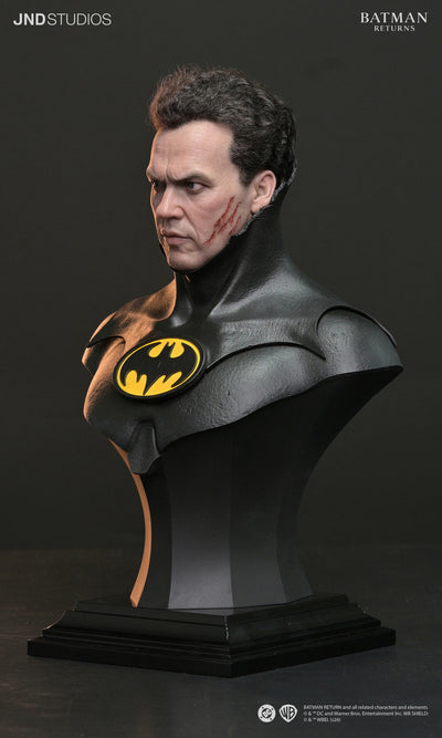 Batman Returns: Batman & Bruce Wayne With Bust 1/3 Scale Statue SET by JND Studios