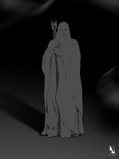 LOTR - Saruman InArt 1/6 Scale Figure