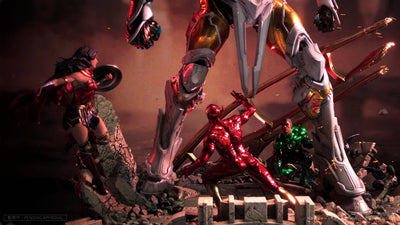 Justice League: The Sixth Dimension - Batman Final Suit Statue