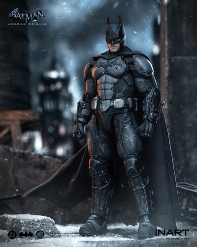 Batman: Arkham Origins - Batman (Battle-Damaged) InArt 1/12 Scale Figure