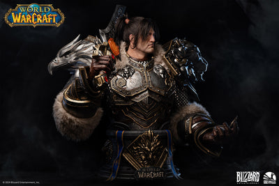 World of Warcraft: Legion - King Varian Wrynn Life-Size Bust