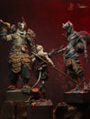 Asura Online - Monkey King Wukong in Battle Statue