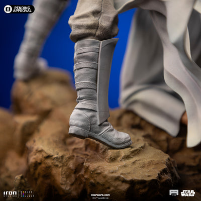 Luke & Leia Movie Poster Deluxe Art Scale 1/10
