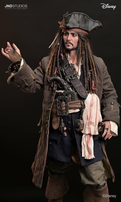 Pirates of the Caribbean - Jack Sparrow & Davy Jones 1/3 Scale Statue Set