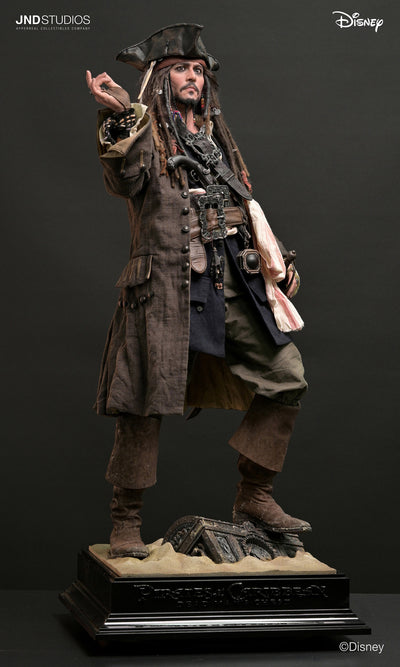 Pirates of the Caribbean - Jack Sparrow & Davy Jones 1/3 Scale Statue Set
