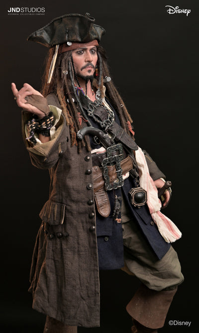 Pirates of the Caribbean - Jack Sparrow & Davy Jones 1/3 Scale Statue Set