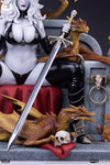 Lady Death On Throne (Deluxe) 1/4 Scale Statue