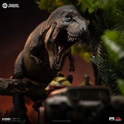 Jurassic Park - T-Rex Chase Demi Art Scale 1/20