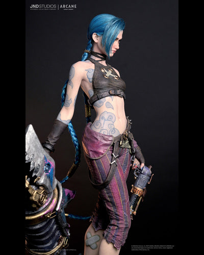Arcane - Jinx (Dual Portraits) 1/3 Scale Statue