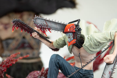 Chainsaw Man – The Movie: Reze Arc - Chainsaw Man & Beam 1/4 Scale Statue