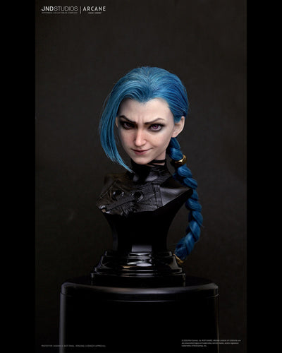 Arcane - Jinx (Dual Portraits) 1/3 Scale Statue