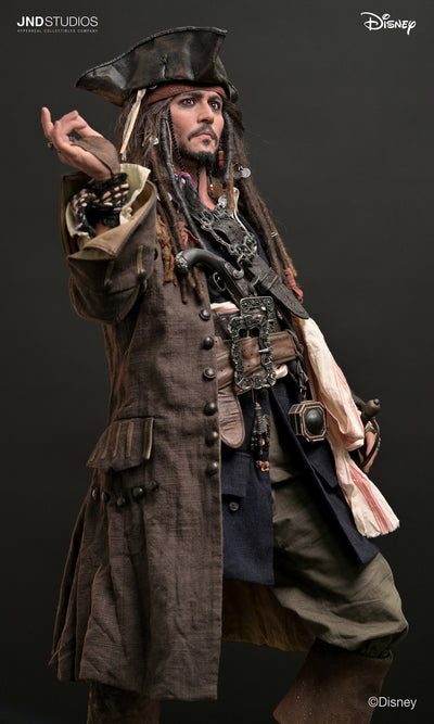 Pirates of the Caribbean - Jack Sparrow & Davy Jones 1/3 Scale Statue Set