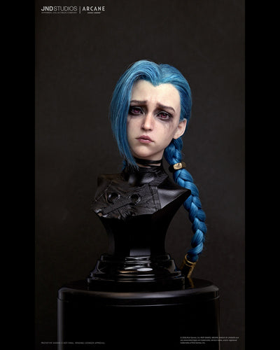 Arcane - Jinx (Dual Portraits) 1/3 Scale Statue