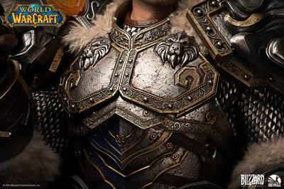 World of Warcraft: Legion - King Varian Wrynn Life-Size Bust