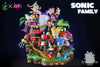 Sonic Family Statue