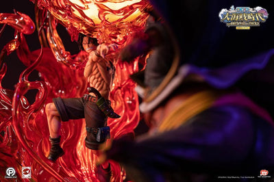 One Piece - Marshall D. Teach vs. Portgas D. Ace (Dual Version) 1/6 Scale Statue Set