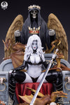 Lady Death On Throne (Deluxe) 1/4 Scale Statue