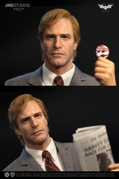 The Dark Knight (2008) - Two-Face & Harvey Dent (C Type) Kojun Works 1/6 Scale Figure Set