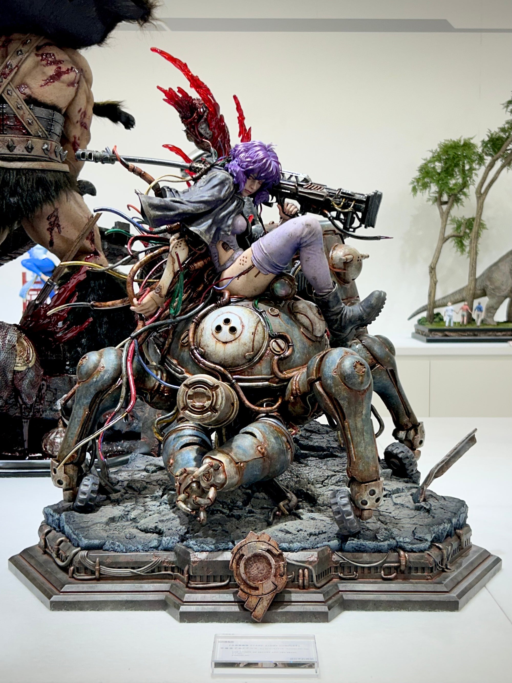 Ghost in the Shell: SAC - Motoko Kusanagi & Tachikoma by Entei Ryu