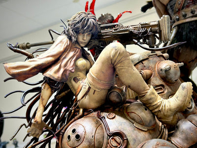 Ghost in the Shell: SAC - Motoko Kusanagi & Tachikoma by Entei Ryu (Bonus) 1/4 Scale Statue