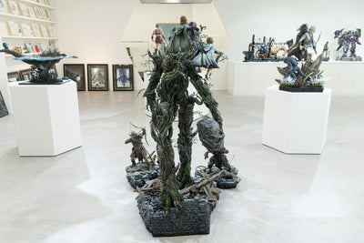 LOTR: The Two Towers - Treebeard w/ Merry & Pippen 1/4 Scale Statue