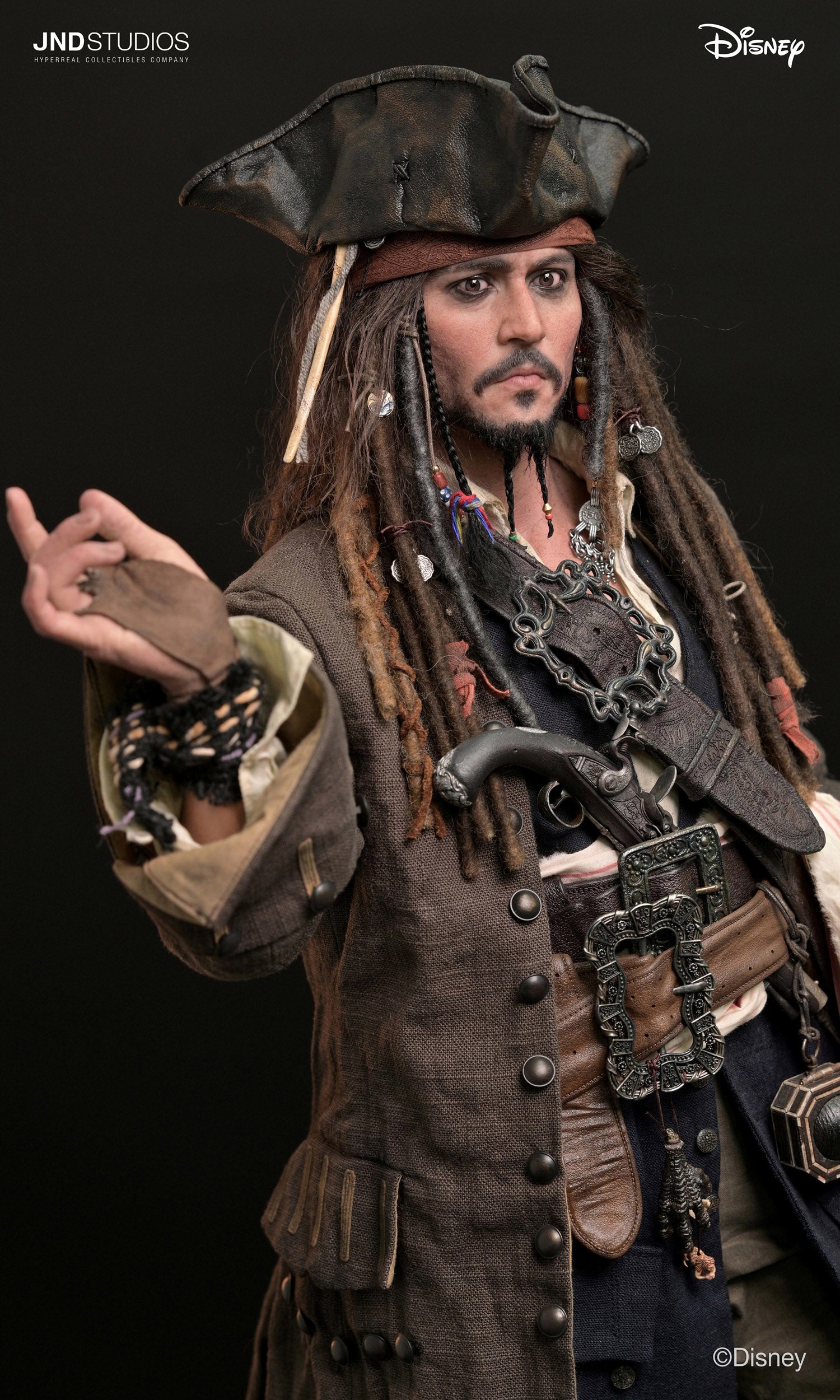 1/6 Scale Pirates Of The Caribbean Jack Sparrow Kitbash Custom 1/6 Scale Pirates Of The Caribbean Jack Sparrow Kitbash Custom
