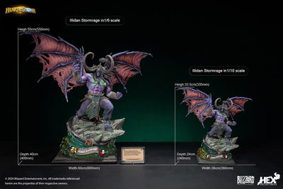 Hearthstone - Illidan Stormrage 1/10 Scale Statue