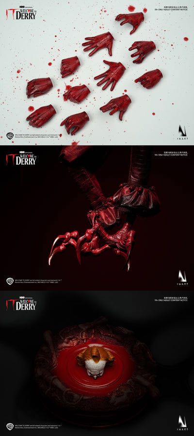 IT: Welcome to Derry Season 1 - Pennywise (Bloody Version) InArt 1/6 Scale Figure