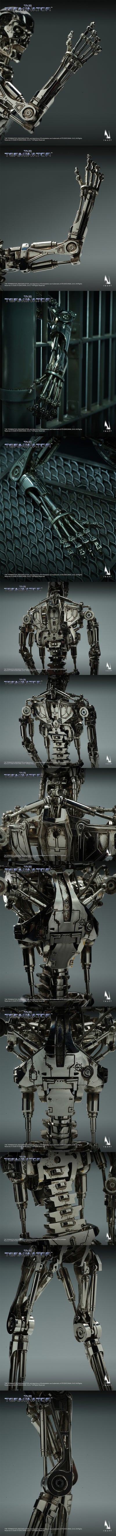 The Terminator - T-800 Endoskeleton InArt 1/6 Scale Statue