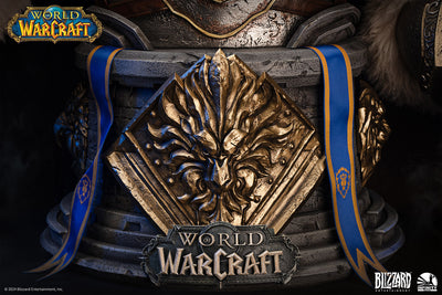 World of Warcraft: Legion - King Varian Wrynn Life-Size Bust