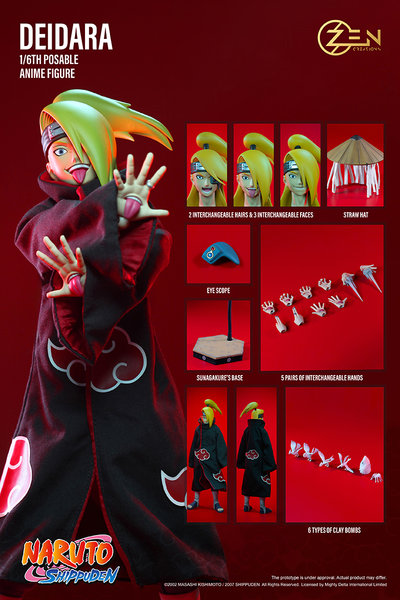 Naruto: Shippuden - Deidara (Standard) 1/6 Scale Figure