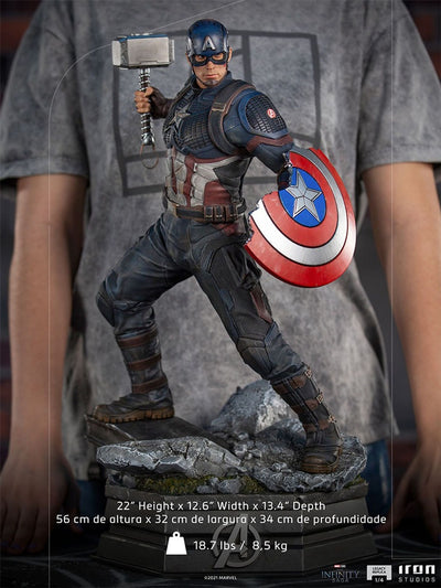 Infinity Saga - Captain America Legacy Replica 1/4