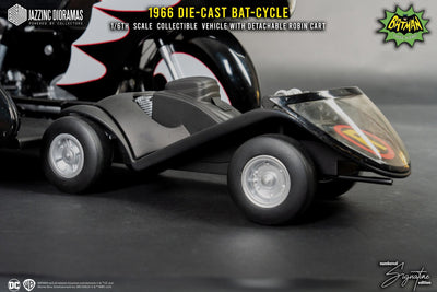 Batman (1966) Batcycle with Sidecar (Ultimate Signature Ed.) 1/6 Scale Collectible