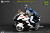 Batman (1966) Batcycle with Sidecar (Ultimate Signature Ed.) 1/6 Scale Collectible