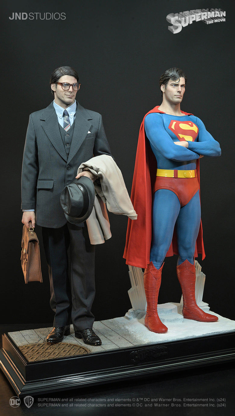 Superman & Clark Kent 1978 (Christopher Reeve) Dual Version 1/3 Scale ...