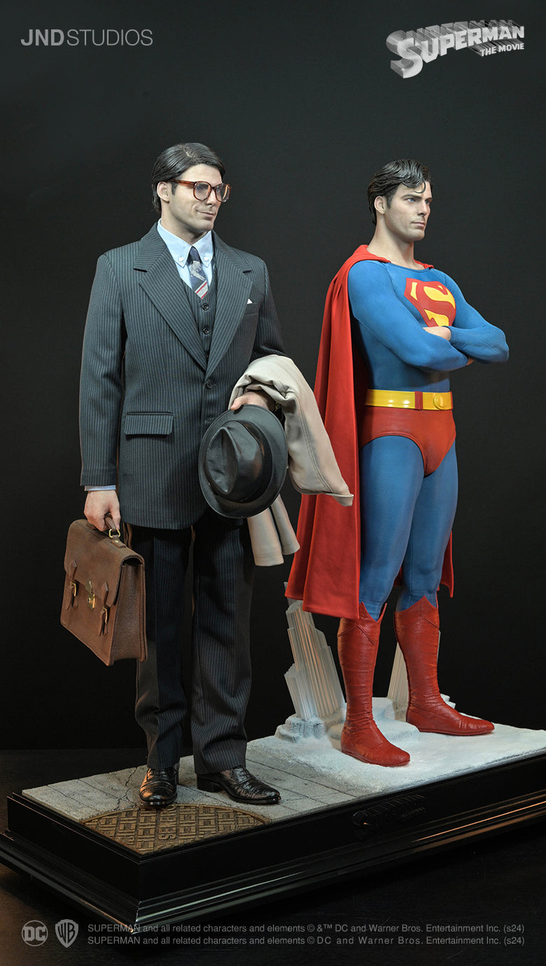 Superman & Clark Kent 1978 (Christopher Reeve) Dual Version 1/3 Scale ...