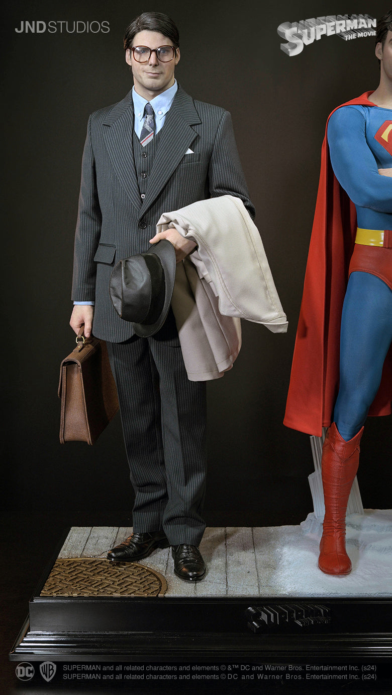 Superman & Clark Kent 1978 (Christopher Reeve) Dual Version 1/3 Scale ...