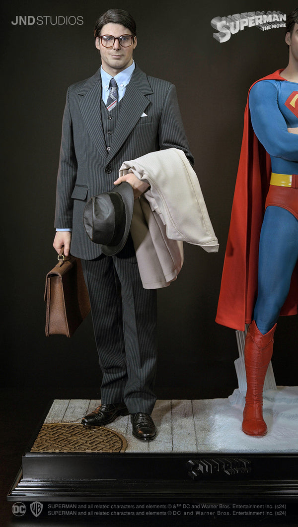 Superman & Clark Kent 1978 (Christopher Reeve) Dual Version 1/3 Scale ...