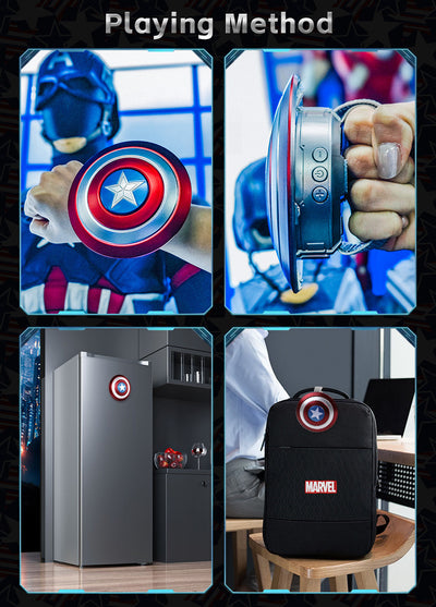 Captain America Pressure-Relief Shield w/ Bluetooth Speaker
