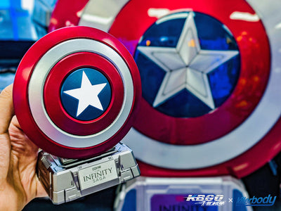 Captain America Pressure-Relief Shield w/ Bluetooth Speaker